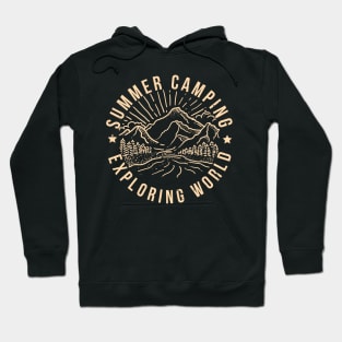 Summer Camping Exploring World Hoodie